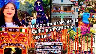 Fuimos a la villita en san Antonio Texas 🇺🇸 apasar día de muertos