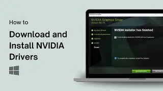 How to Download and Install NVIDIA Drivers on Windows 11