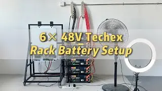 Build a 30kWh+ Energy System with Techex 48V Server Rack Battery