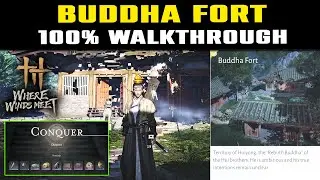 ФОРТ БУДДЫ: 100% прохождение АВАНПОСТА | Как пройти | ВСЕ задания | Где встречаются ветры