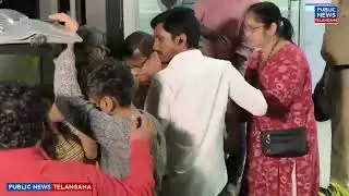 Raj Tarun Parents Complaint Against Lavanya at Madhapur Police Station | Public News Telangana