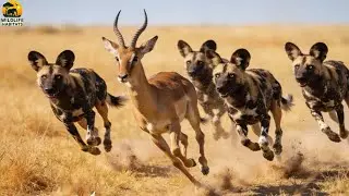 The most horrific attacks between wild dogs and hyenas in the wild