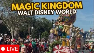 🔴 LIVE: Magic Kingdom | Mickey’s Once Upon a Christmastime Parade | Walt Disney World 12.29.2025