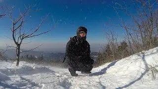 Extreme Eissturmwanderung auf der Hornisgrinde im Nordschwarzwald