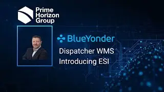 Blue Yonder Dispatcher - ESI Screens Overview