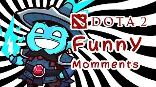 DOTA 2 FUNNY MOMENTS: Storm Spirit is Mid