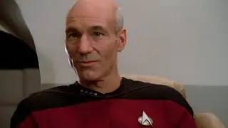 Patrick Stewart as Jean Luc Picard #patrickstewart #jeanlucpicard #startreknextgeneration #scifi 