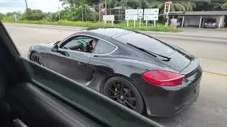 Просто два Porsche ревут и соревнуются 😂