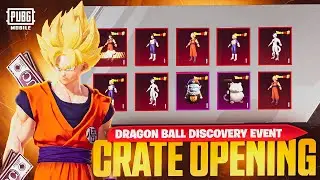 DRAGON BALL DISCOVERY CRATE OPENING - FREE CRATE OPENING BGMI/PUBG