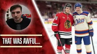 Blackhawks get EMBARRASSED by Oilers at Home | Blackhawks Postgame