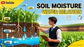 Soil Moisture & Water Relation Explained | Field Capacity, PWP, AWC | Agriculture Exam Special Hindi