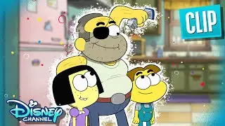 Cricket and Tilly Meet Grandpa! | Big City Greens | NEW SEASON | @disneychannelanimation