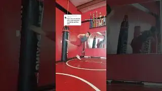 can you do a triple kick combo? #kickboxing #muaythai #mma #karate #senseigeoff #vikramsarkar