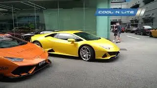 Sponsor a fleet of Lamborghinis'
