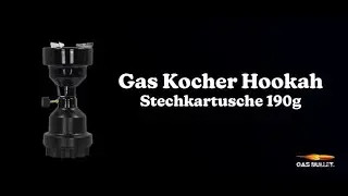Gas Bullet Hookah Gaskocher