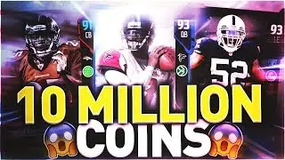 10 MILLION COIN SHOPPING SPREE! EPIC 10 MILLION COIN LINEUP AND TEAM BUILD! MADDEN 18 ULTIMATE TEAM