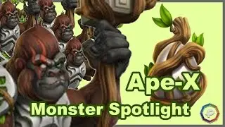 Monster Legends - Monster Spotlight Ape-X Reward Ape-X Statue