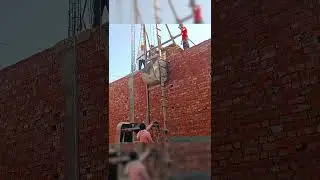Mixture Machine RCC#construction #bricklayer #mixturemachine #workers #constructionlife #bricklaying