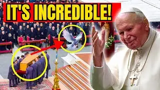 SHOCKING! HERE'S WHAT HAPPENED AT POPE JOHN PAUL II'S FUNERAL - SIGNS FROM HEAVEN?!