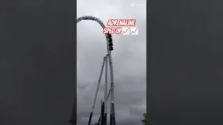 STEALTH ADRENALINE RUSH #rollercoaster #ride #amusementpark