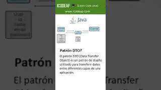 Que es el patrón DTO (Data Transfer Object)  #programacion #cursodejava #springboot #spring