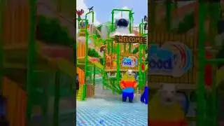 Fun N Food Water Park View Just 25 Sec 🤩 | Fun N Food Village Gurgaon | #shorts | Jitender Maurya