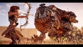 Aloy Vs Rockbreaker Machine #horizonforbiddenwest #ps5