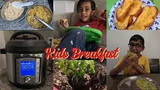Holiday Time | Quick Breakfast for Kids | Instant Pot dal recipe