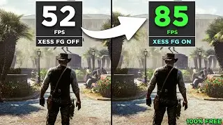 RDR2 Is Finally Smooth With XeSS Frame Gen! (Better Than FSR / LSFG?)&rdquo;