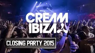 Cream Closing Party @ Amnesia Ibiza 2015