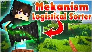 Logistical Sorter Mekanism Tutorial | 1.18 - 1.20 #minecraft Deutsch