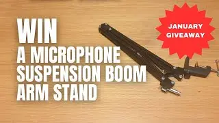 Win a Microphone Suspension Boom Arm Stand
