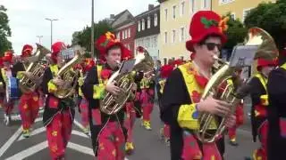 Närrischer Frühlingsumzug in Neuwied 2016 in HD