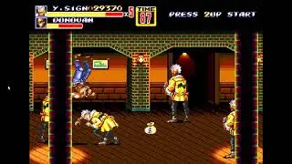 Streets of Rage 2 Syndicate Wars for sega (Y.SIGNAL)