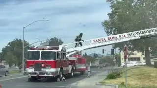 Structure Fire - Santa Rosa, CA