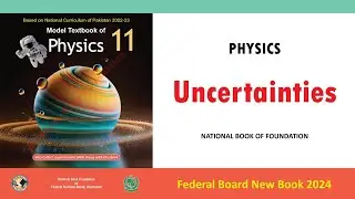 Uncertainties | National Book Foundation | NBF | Class 11th Physics CH No 01