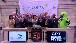 Camden Property Trust Celebrates 20 Years of Trading
