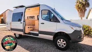 2022 Mercedes Sprinter Custom Camper Van Build - 100% From Scratch