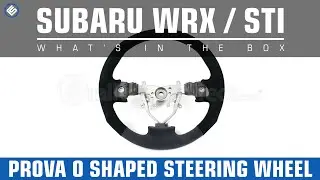 Рулевое колесо Prova Subaru STI в форме &laquo;О&raquo; &mdash; что в коробке?