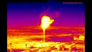Thermal Flare Stack Inspection via Drone