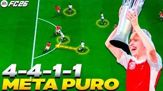 Por que o Top 1 do Mundo ABANDONOU a 4-5-1 por essa tática?🌍EA FC 26