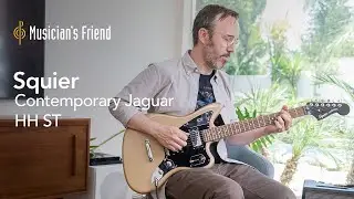 Squier Contemporary Jaguar HH ST Electric Guitar Demo - All Playing, No Talking