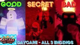 (Up to Date) Daycare [Story] - All 3 Endings || ROBLOX