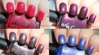 Nvr Enuff Polish Gilmore-isms Collection | Live Application Review