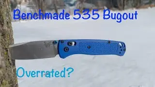 Benchmade 535 Bugout Knife Review || Greatness or Overrated??