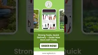 AGT Garden Tools | Power Meets Precision | Strong, Smart & Reliable Gardening Tools