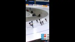 ON HOME ICE - Women's Mass Start - Speed Skating World Cup - Calgary