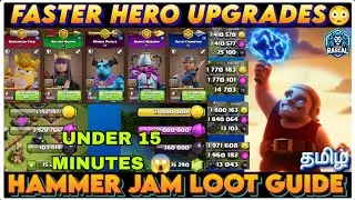 Upgrade Heroes Fast During Hammer Jam 🔥 | Best Loot & Builder Tips