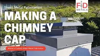 Making a Chimney Cap using Cidan Machinery FX Combi Bender Tools