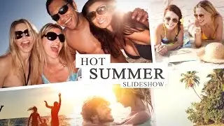 Hot Summer Slideshow - After Effects Template